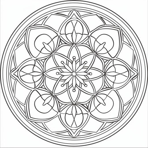 Develop Smarts: Circle Coloring Page For Kids – Imagella