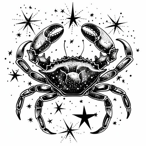 Cancer Zodiac Tattoo Sketch Collection Imagella