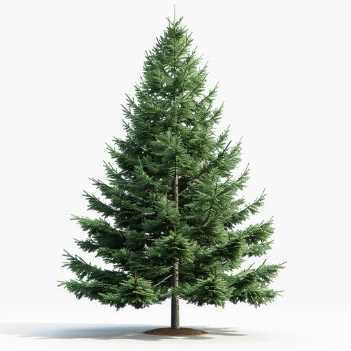 Pine Tree Clipart In Photorealistic Style Artwork: 4k Vector & Svg 