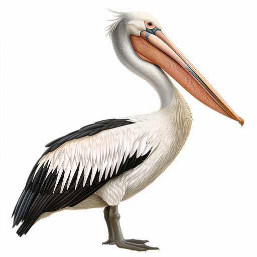 Pelican Clipart In Photorealistic Style: 4k Vector Clipart – Imagella