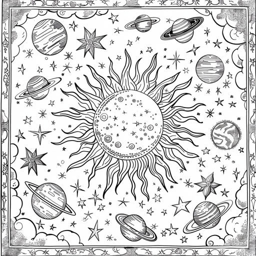 Discover Sun Coloring Pages For Any Group – Imagella