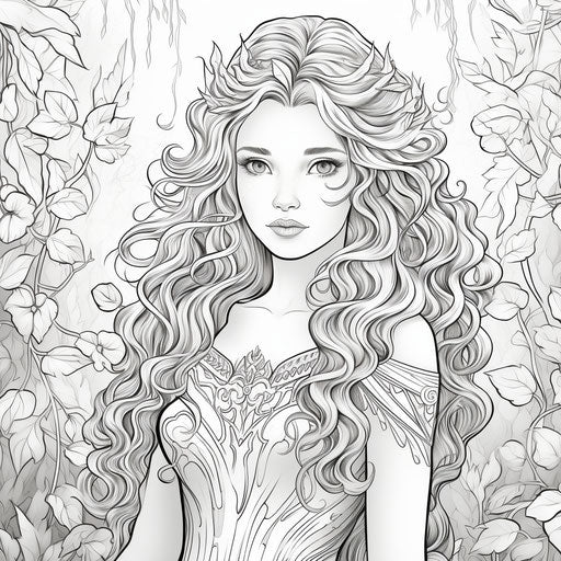 princess coloring pages printables