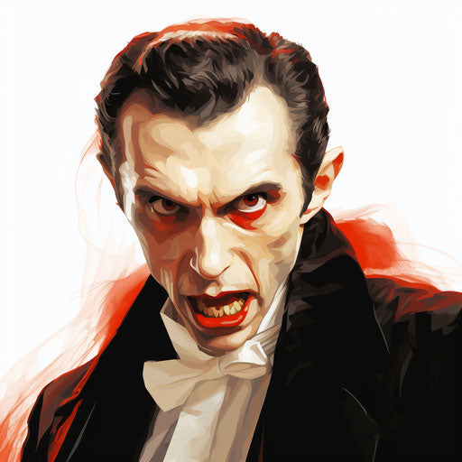 Vampire Clipart In Oil Painting Style: Vector & 4k – Imagella