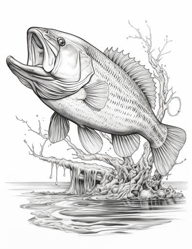 Explore & Learn: Fish Coloring Pages for Kids – IMAGELLA