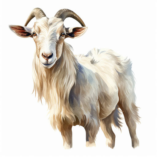 Goat Clipart In Oil Painting Style: Hd Vector, 4k – Imagella