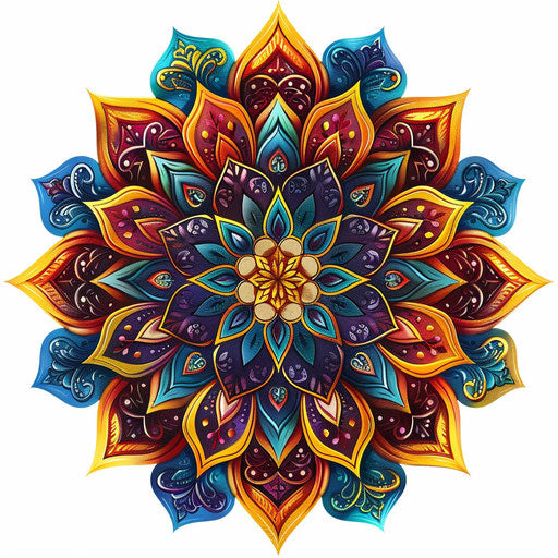 Mandala Clipart in Photorealistic Style: HD Vector, 4K – IMAGELLA