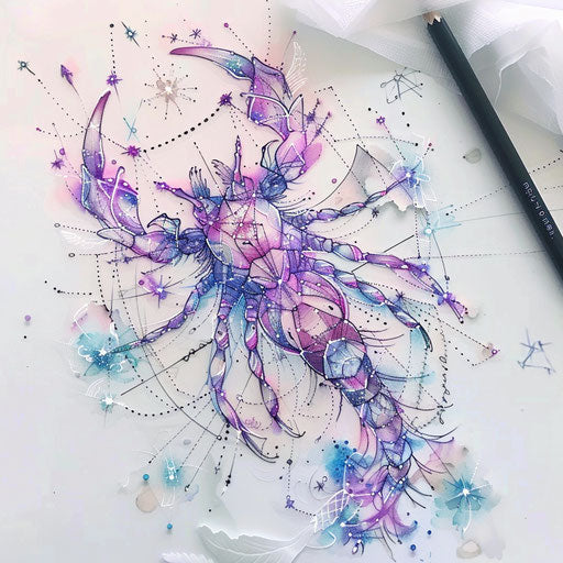 Sophisticated Cancer Constellation Tattoo Designs Imagella