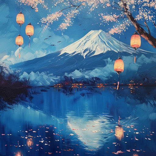 Mt Fuji Scenic Wilderness Art
