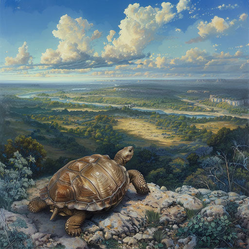 Texas Tortoise Endangered: Icons of the Wild in High-Res – IMAGELLA