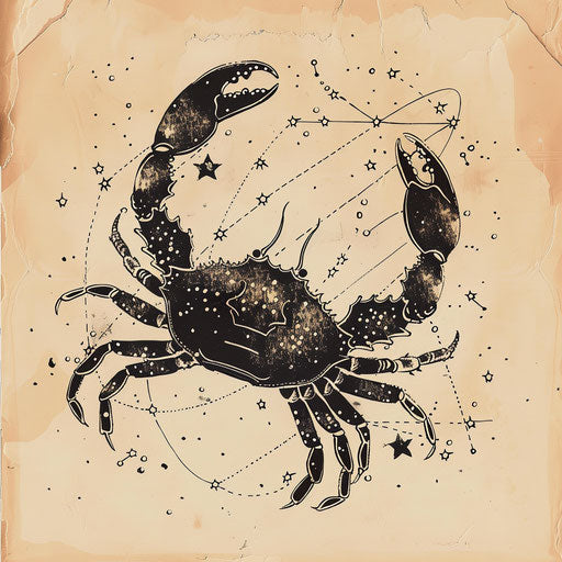 Cancer Constellation Stencil Tattoo Kit Imagella