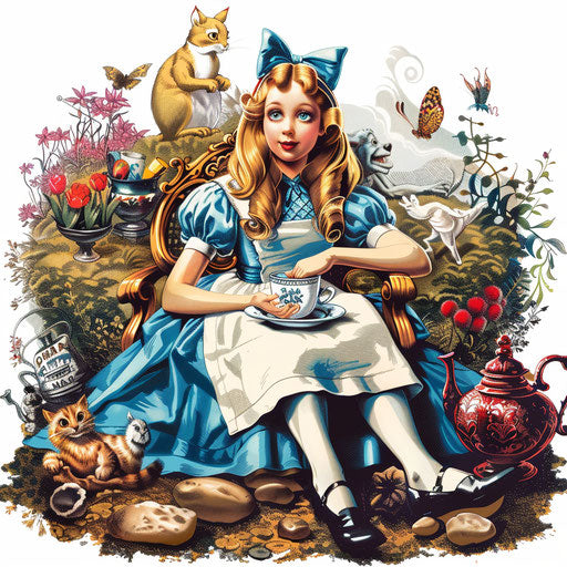 Alice In Wonderland Clipart in Photorealistic Style: Vector & 4K – IMAGELLA