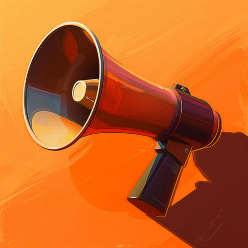 Megaphone Clipart in Photorealistic Style: 4K, Vector & SVG Clipart ...