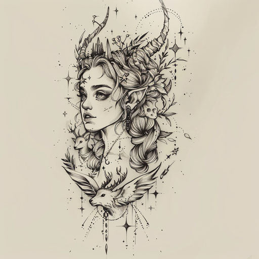 Artemis Tattoo Sketch Collection – IMAGELLA