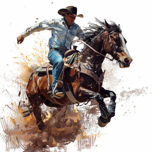 Rodeo Clipart: 4K & Vector in Photorealistic Style