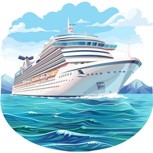 Cruise Clipart in Photorealistic Style: 4K, Vector & SVG Clipart – IMAGELLA