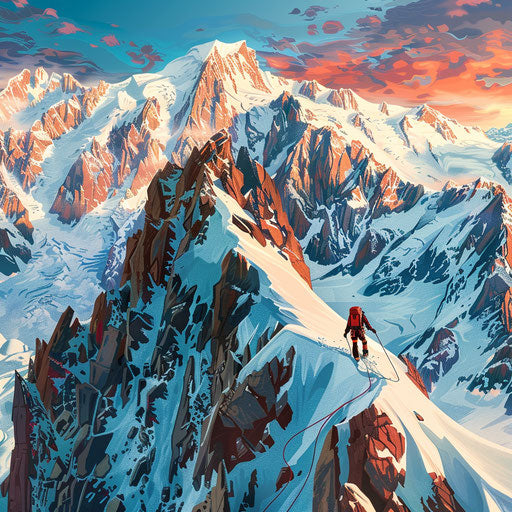 Mont Blanc Mountain Captivating Hd Scenic Photo – Imagella