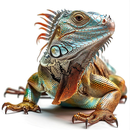 Iguana Clipart in Photorealistic Style: 4K & SVG – IMAGELLA