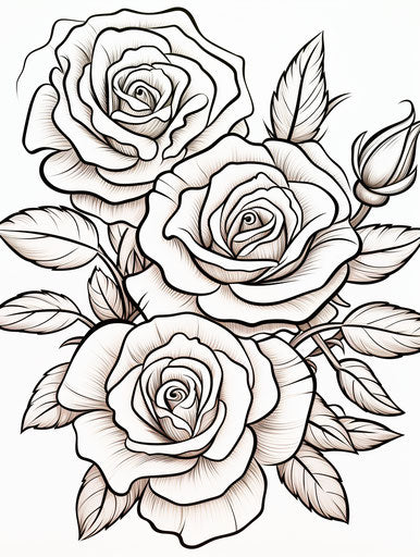 Play & Learn: Flower Coloring Pages Birthday Party Adventure – IMAGELLA