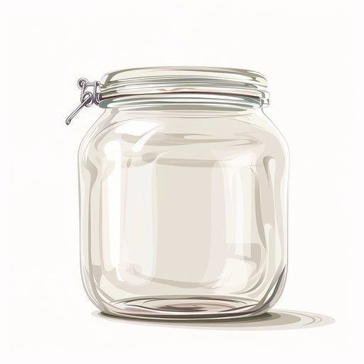 Jar Clipart in Photorealistic Style Artwork: Vector, PNG, 4K – IMAGELLA