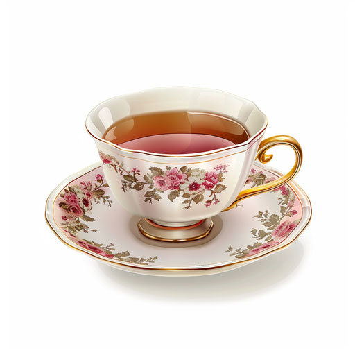 Ultra HD Teacup Clipart in Photorealistic Style Style – IMAGELLA