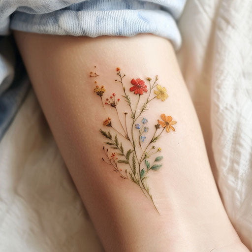Wildflower Tattoo Art Collection