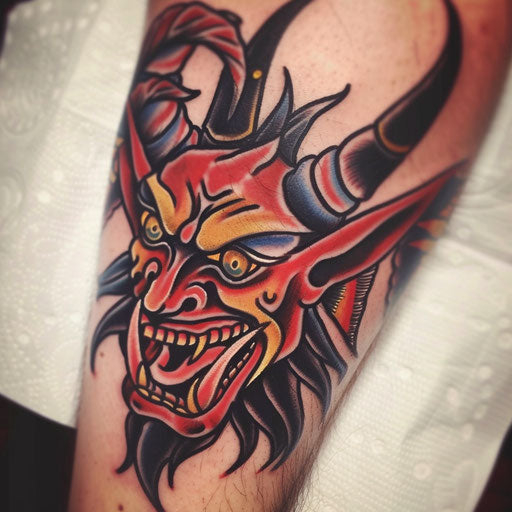 Detailed Devil Tattoo Kit