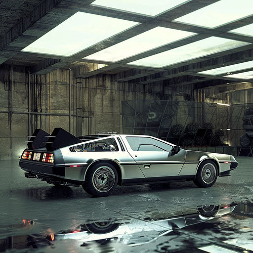 1981 Delorean Dmc 12: Builder's Blueprint – IMAGELLA