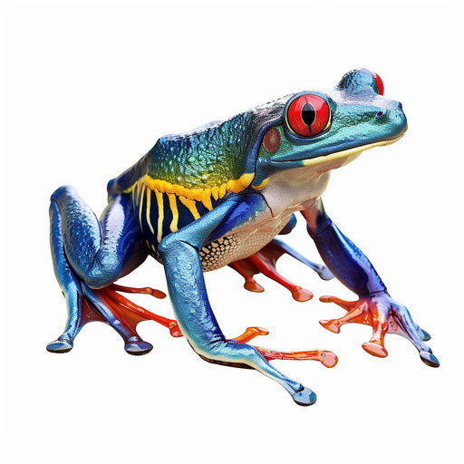 Frog Clipart in Photorealistic Style Illustration: 4K Vector & PNG ...