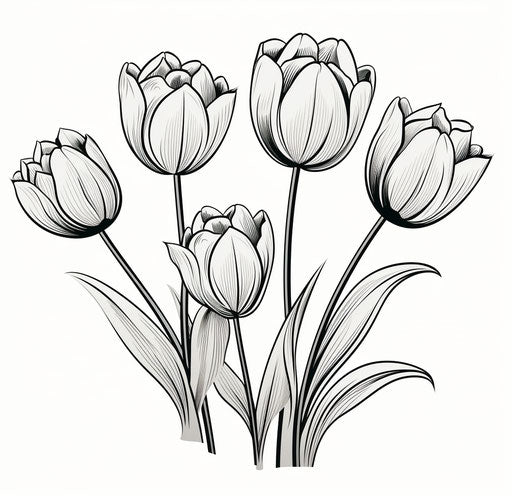 Learning Through Flower Coloring Pages