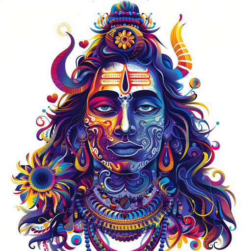 Shiva Clipart in Photorealistic Style: 4K Vector & SVG – IMAGELLA