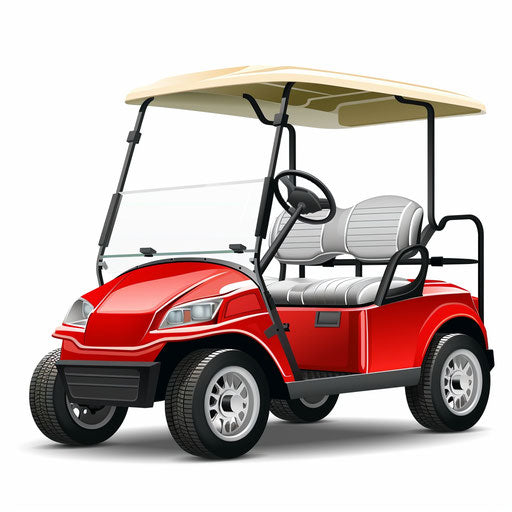 Golf Cart Image in Photorealistic Style: Vector Clipart in 4K – IMAGELLA