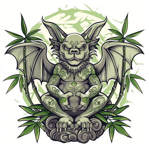 Gargoyle Tattoo Design Set – IMAGELLA