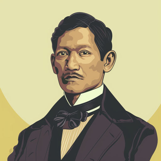 Jose Rizal Clipart in Photorealistic Style: 4K Vector & Stencils – IMAGELLA