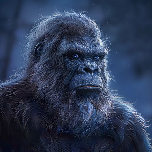 Bigfoot Clipart in Photorealistic Style: 4K Vector Art – IMAGELLA