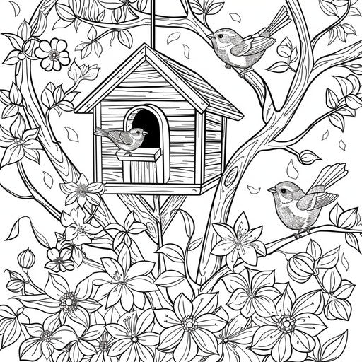 House Coloring Sheets for Everyone – IMAGELLA