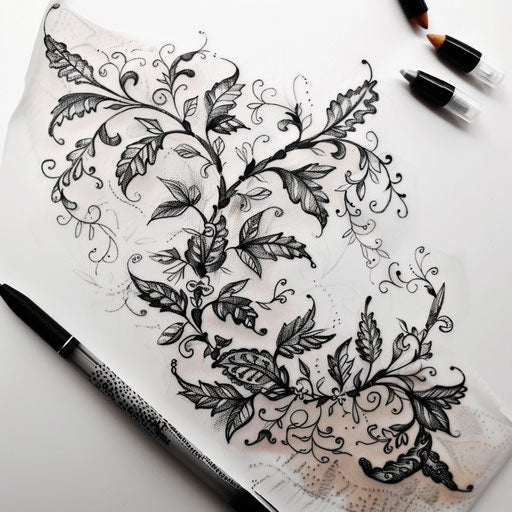 Lace Tattoo Vector Pack