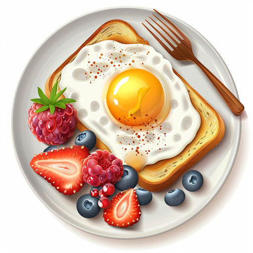 4K Vector Breakfast Clipart in Photorealistic Style – IMAGELLA