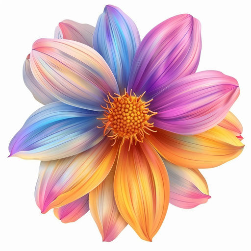 4K Flower Outline Clipart in Photorealistic Style: Vector & SVG – IMAGELLA