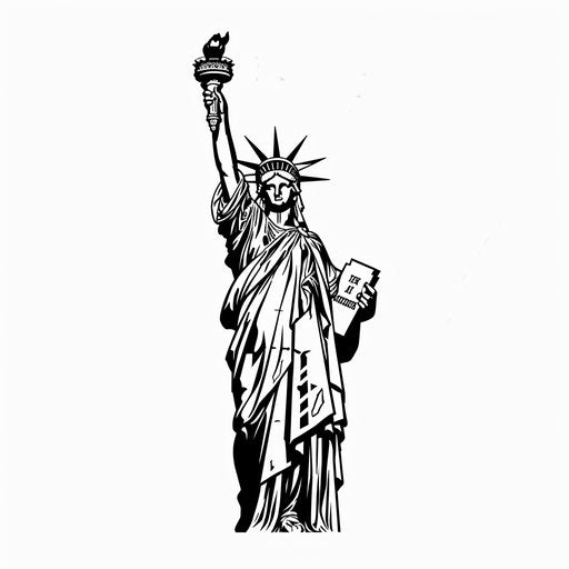 Rich Statue Of Liberty Tattoo Sketches – IMAGELLA