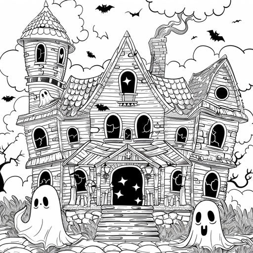 Horror Coloring Pages - Coloring Sheets for All Groups – IMAGELLA