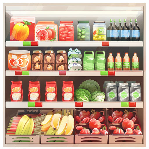 4K Grocery Clipart in Photorealistic Style: Vector & SVG – IMAGELLA