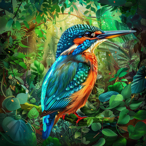 Kingfisher Bird: Custom Merchandise with Nature Prints – IMAGELLA