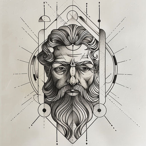 Rich Zeus Tattoo Sketches – IMAGELLA