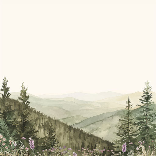 Great Smoky Mountains Breathtaking Scenic Art Print – IMAGELLA