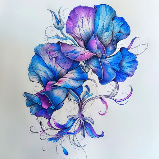 Sweet Pea Master Tattoo Designs – IMAGELLA