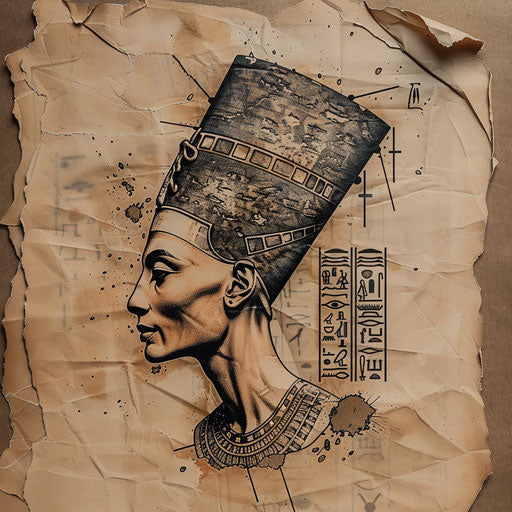 Illuminated Nefertiti Tattoo Kit
