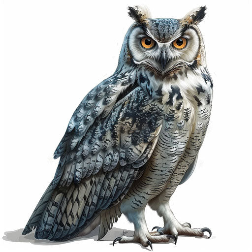 Owl Clipart in Photorealistic Style: Vector & 4K – IMAGELLA