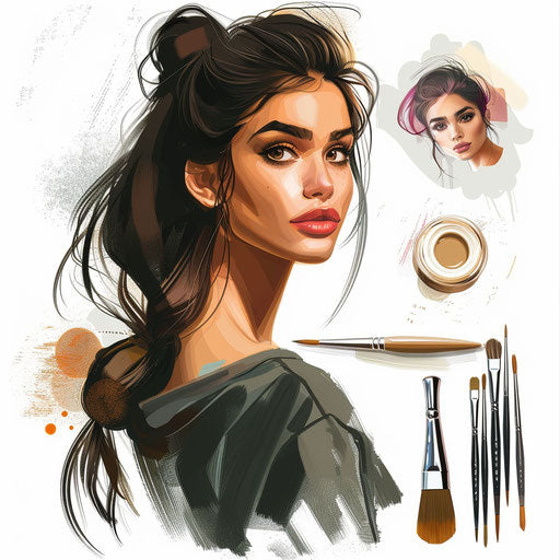 Artist Clipart in Photorealistic Style: 4K & SVG – IMAGELLA