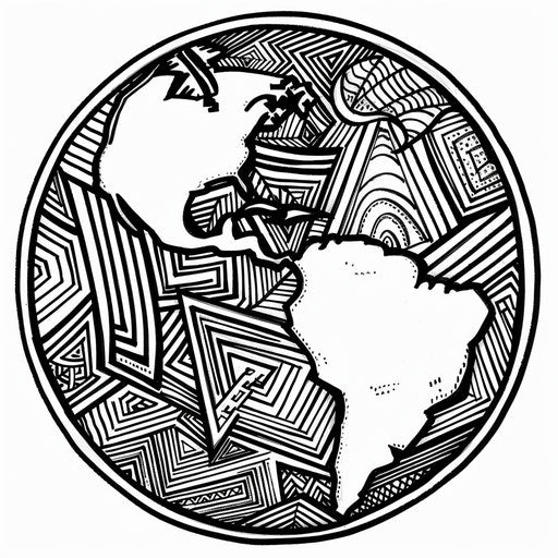 Earth Coloring Page - Pages for Kids & Adults – IMAGELLA