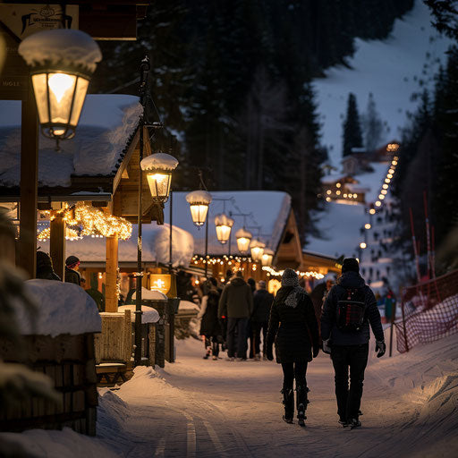 Ski Resort Stunning HD Landscape Image